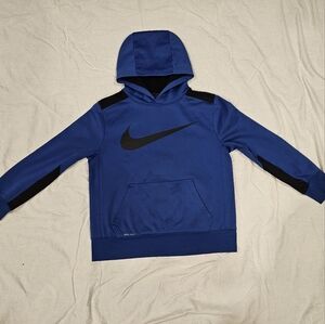 Nike Kids Royal Blue and Black Hoodie